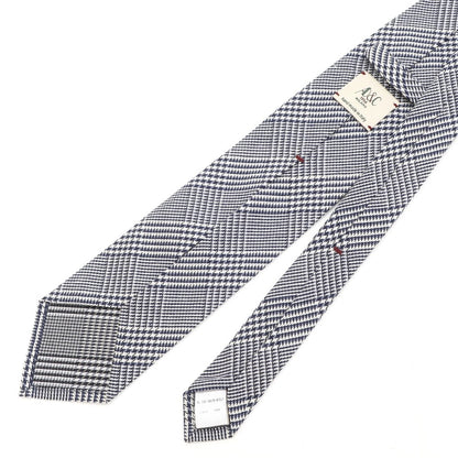 [Used] AD&amp;amp;C 1956 Checkered Necktie
 Navy x White [NVY] [S/S/A/W] [Condition Rank B] ​​[Men&