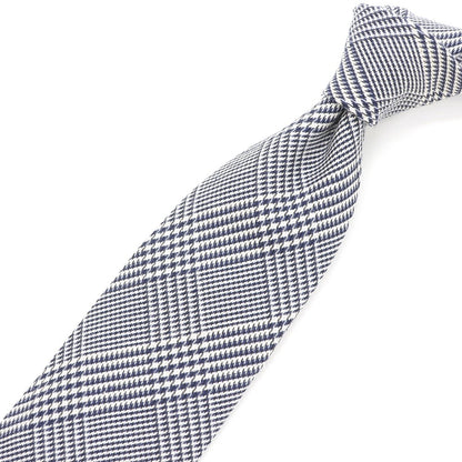 [Used] AD&amp;amp;C 1956 Checkered Necktie
 Navy x White [NVY] [S/S/A/W] [Condition Rank B] ​​[Men&