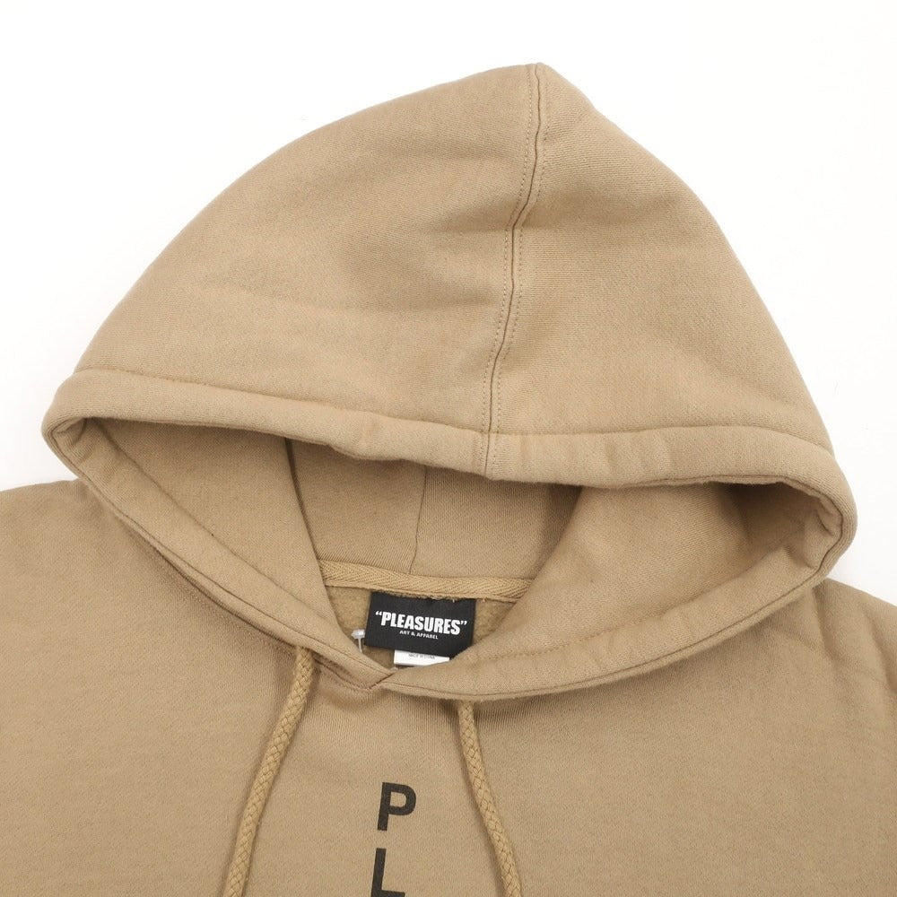 [Used] PLEASURES hoodie
 Light brown [Size XL] [BRW] [A/W] [Condition rank B] ​​[Men&