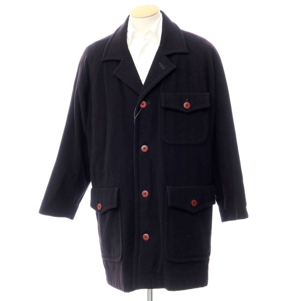 [Used] BARBAS Wool Cashmere Field Coat Black [Size 44] [BLK] [A/W] [Condition Rank B] ​​[Men&