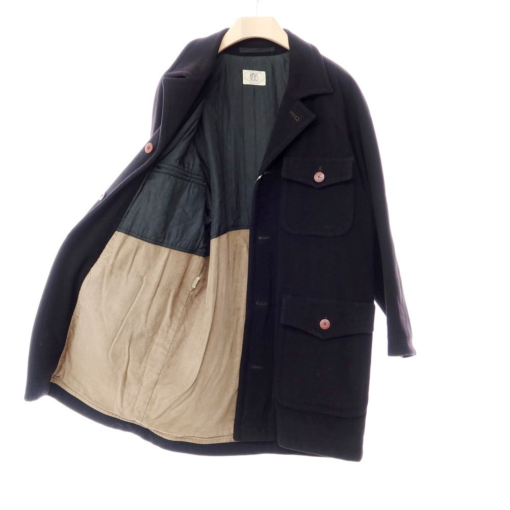 [Used] BARBAS Wool Cashmere Field Coat Black [Size 44] [BLK] [A/W] [Condition Rank B] ​​[Men&