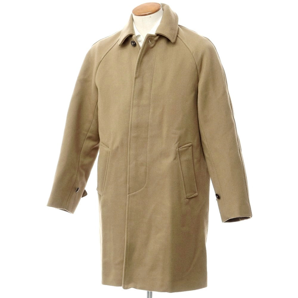 [Used] COMOLI wool trench coat, khaki beige [Size 2] [BEI] [A/W] [Condition Rank B] ​​[Men&