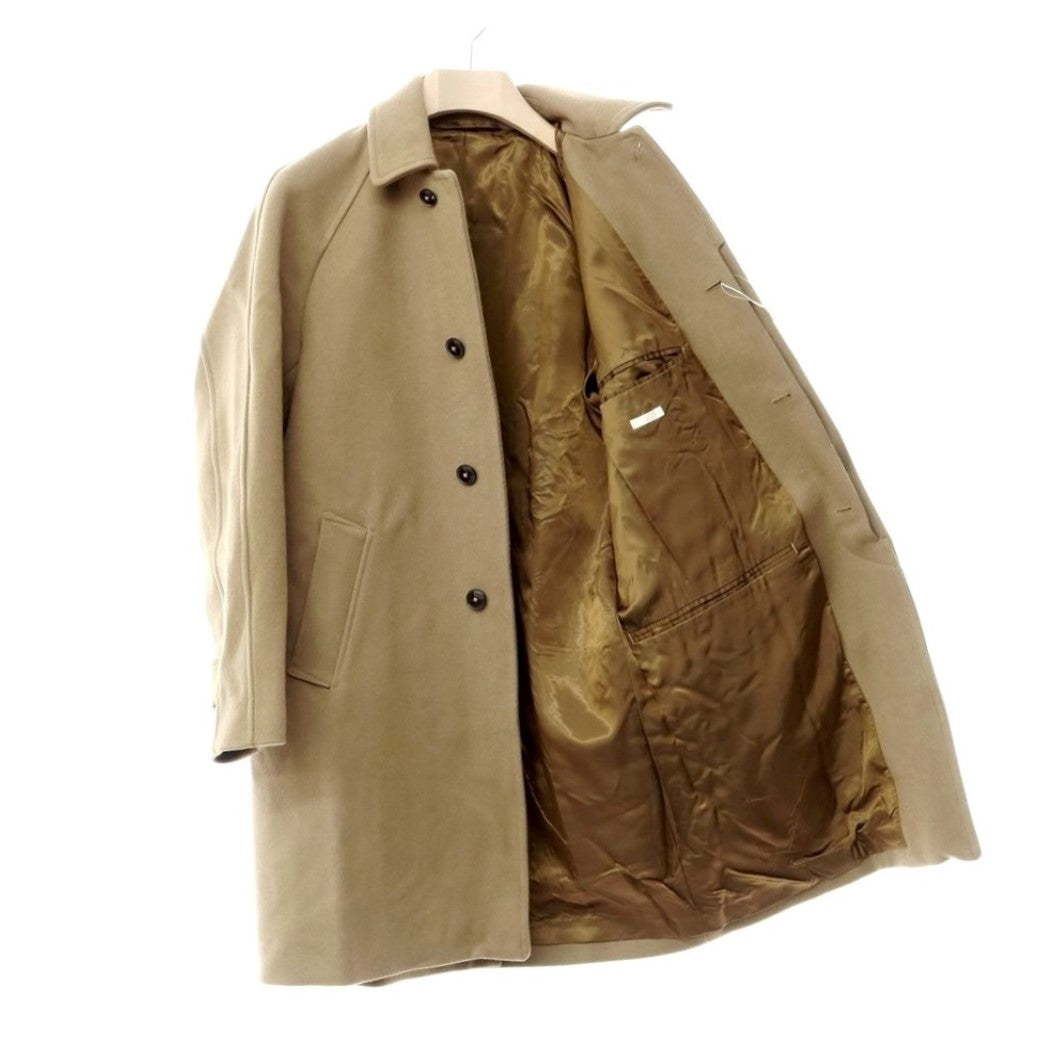 [Used] COMOLI wool trench coat, khaki beige [Size 2] [BEI] [A/W] [Condition Rank B] ​​[Men&