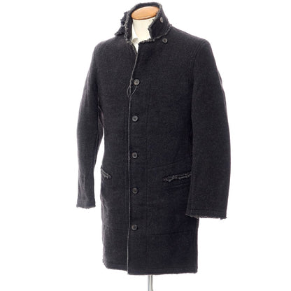 [Used] Atelier Awash Wool Chesterfield Coat Black x Grey [Size 48] [BLK] [A/W] [Condition Rank B] ​​[Men&