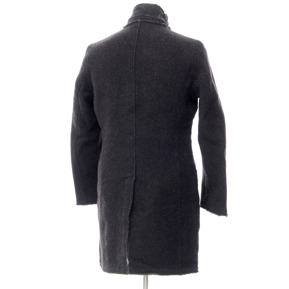 [Used] Atelier Awash Wool Chesterfield Coat Black x Grey [Size 48] [BLK] [A/W] [Condition Rank B] ​​[Men&