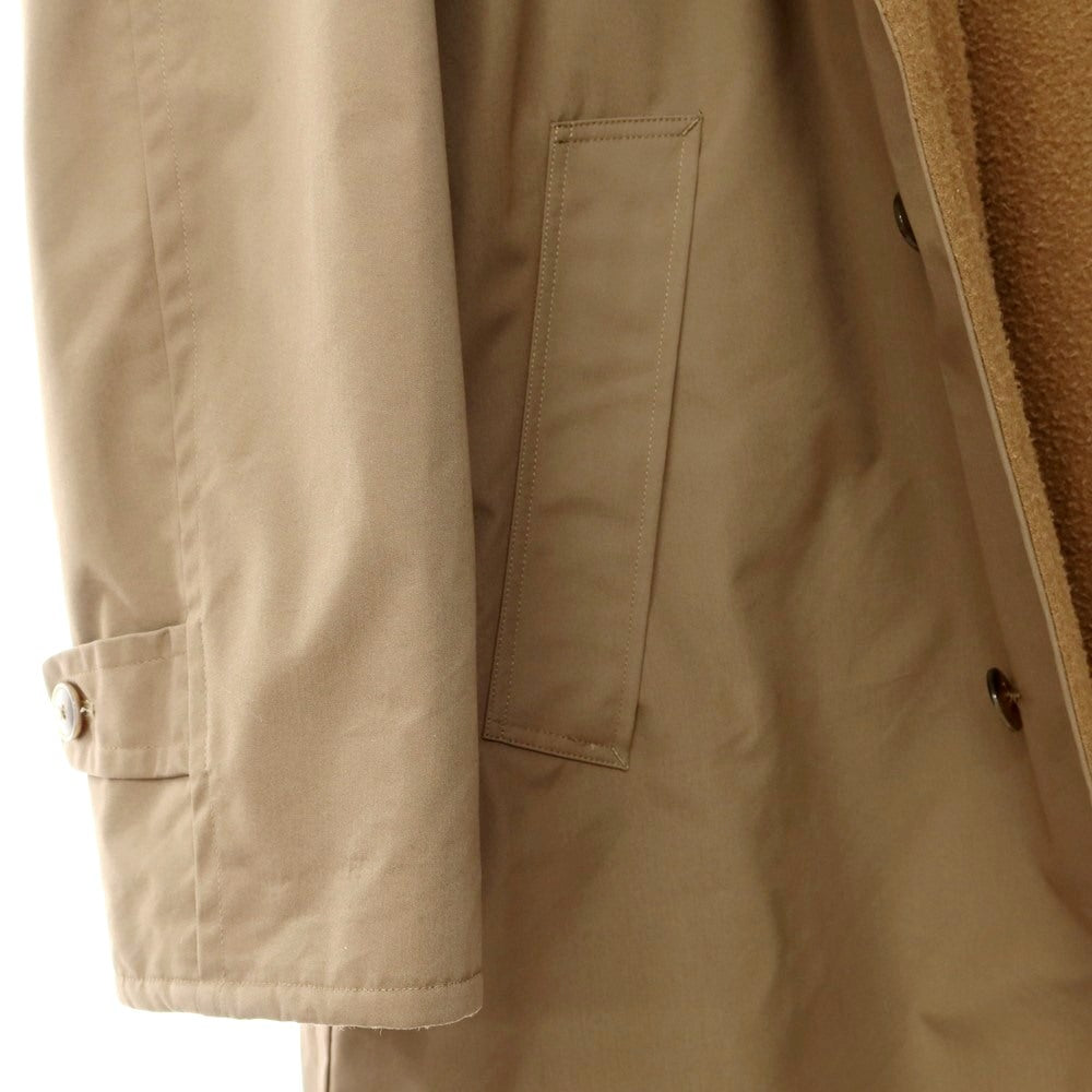 [Used] COMOLI Cotton Wool Hooded Coat Dark Beige [Size 2] [BEI] [A/W] [Condition Rank B] ​​[Men&