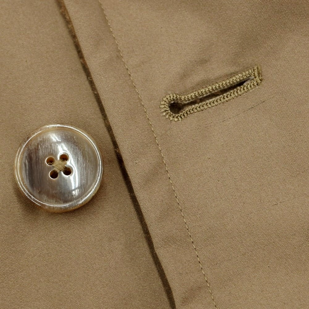 [Used] COMOLI Cotton Wool Hooded Coat Dark Beige [Size 2] [BEI] [A/W] [Condition Rank B] ​​[Men&