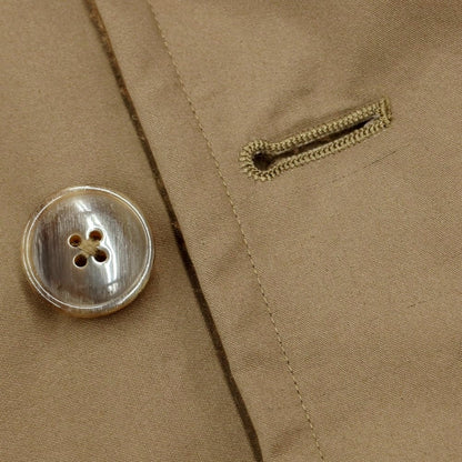 [Used] COMOLI Cotton Wool Hooded Coat Dark Beige [Size 2] [BEI] [A/W] [Condition Rank B] ​​[Men&