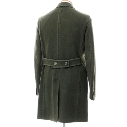 【中古】ボリオリ BOGLIOLI K.JACKET ダブルブレストコート
 ダークグリーン【サイズ48】【GRN】【A/W】【状態ランクB】【メンズ】
【778877】 BPD