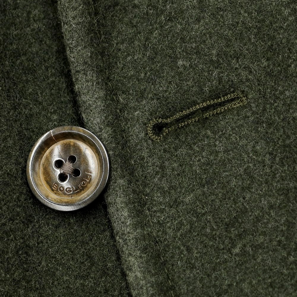【中古】ボリオリ BOGLIOLI K.JACKET ダブルブレストコート
 ダークグリーン【サイズ48】【GRN】【A/W】【状態ランクB】【メンズ】
【778877】 BPD