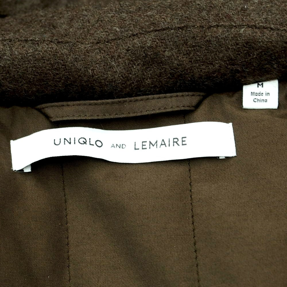 【中古】ユニクロ UNIQLO +J LEMAIREコラボ フーデッドコート
 ダークオリーブ系【サイズM】【GRN】【A/W】【状態ランクB】【メンズ】
【778877】 BPD