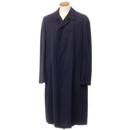 [Used] Aquascutum Balmacaan Coat
 Navy [Size M] [NVY] [S/S] [Condition Rank D] [Men&