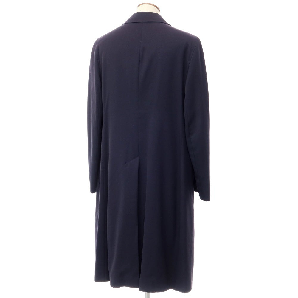 [Used] Aquascutum Balmacaan Coat
 Navy [Size M] [NVY] [S/S] [Condition Rank D] [Men&