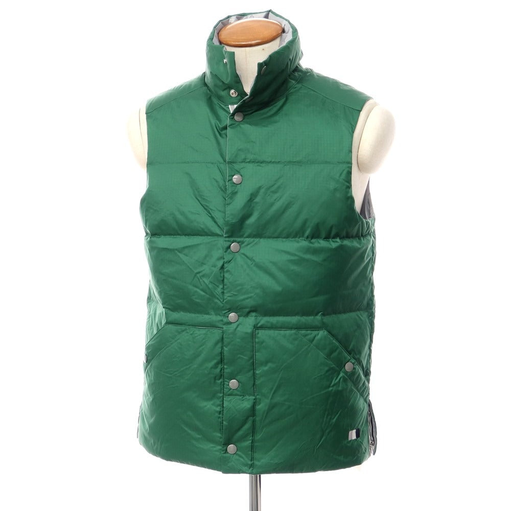【中古】トム グレイ THOM GREY リップストップナイロン ダウンベスト グリーン【サイズM】【GRN】【A/W】【状態ランクB】【メンズ】【768984】 BPD