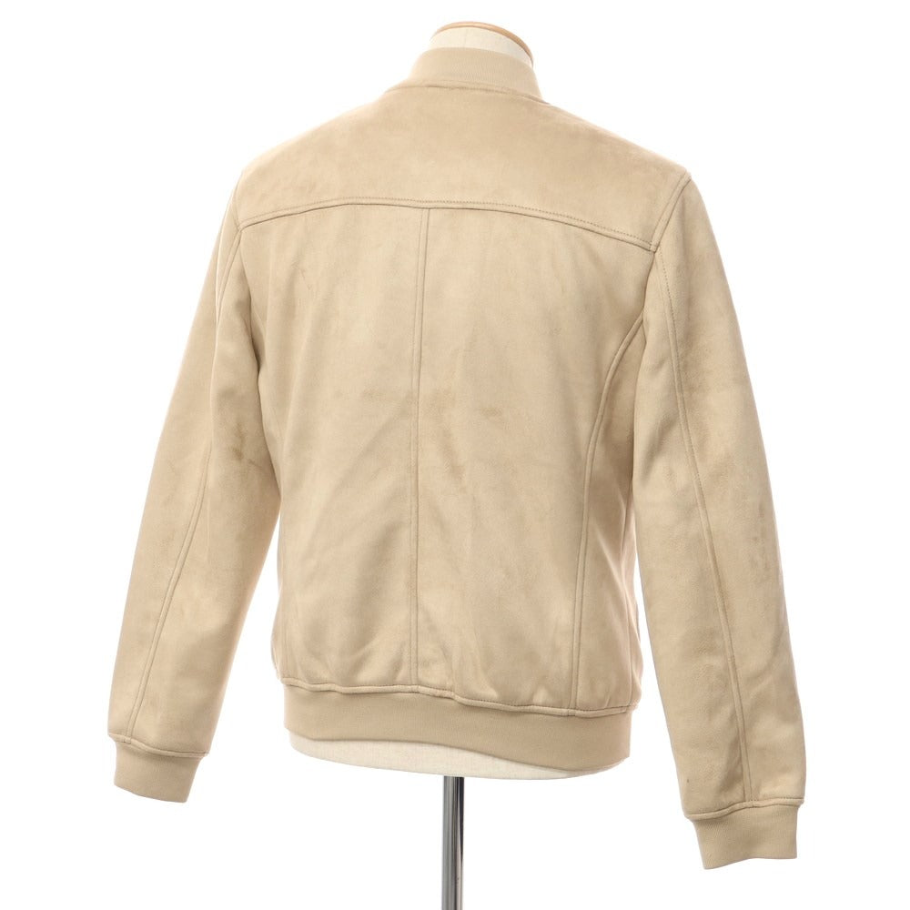 [Used] ZARA leather blouson
 Light beige [Size S] [BEI] [A/W] [Condition Rank B] ​​[Men&