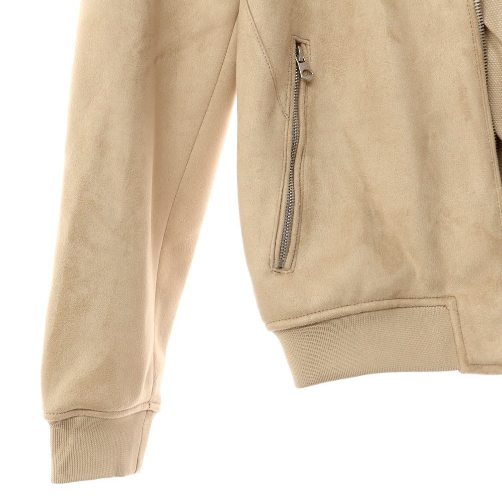 [Used] ZARA leather blouson
 Light beige [Size S] [BEI] [A/W] [Condition Rank B] ​​[Men&