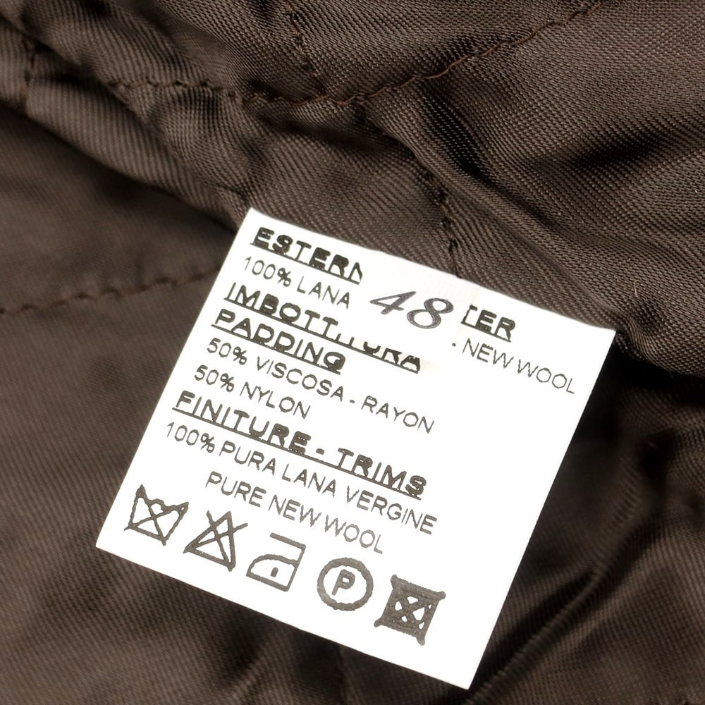 [Used] Roberto Collina ROBERTO COLLINA Wool knit check padded blouson red x black [Size 48] [RED] [A/W] [Condition Rank B] ​​[Men&