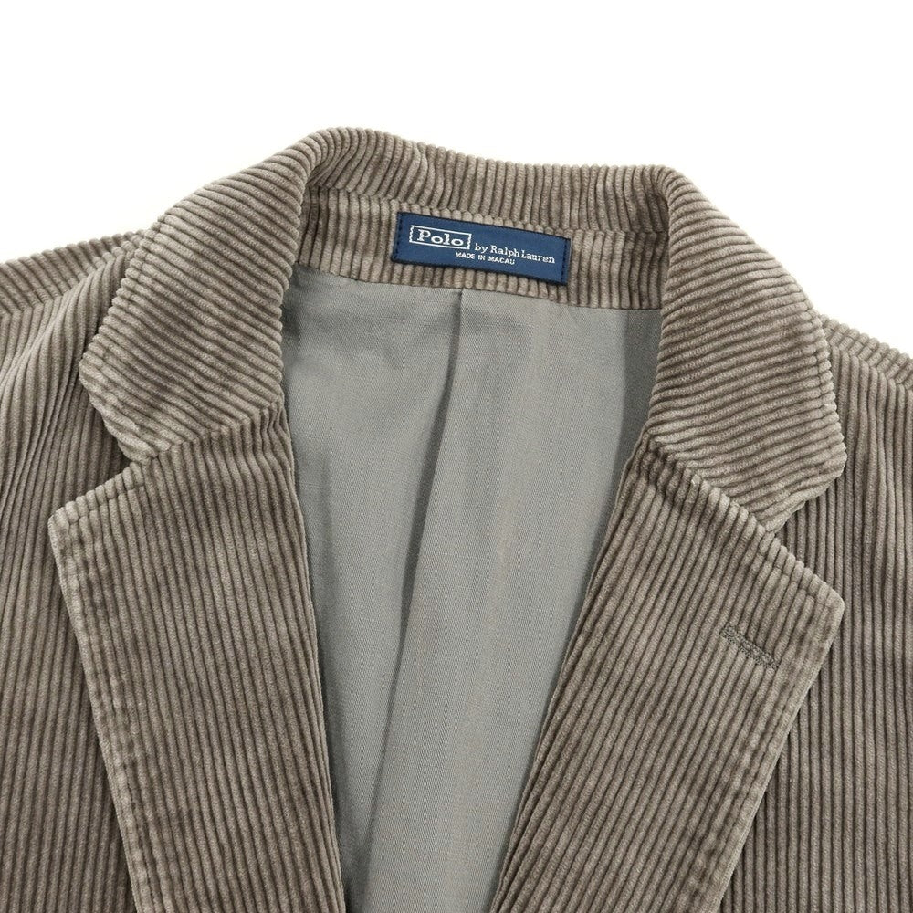 [Used] Polo Ralph Lauren Corduroy Jacket Warm Gray [Size 38] [GRY] [A/W] [Condition Rank B] ​​[Men&
