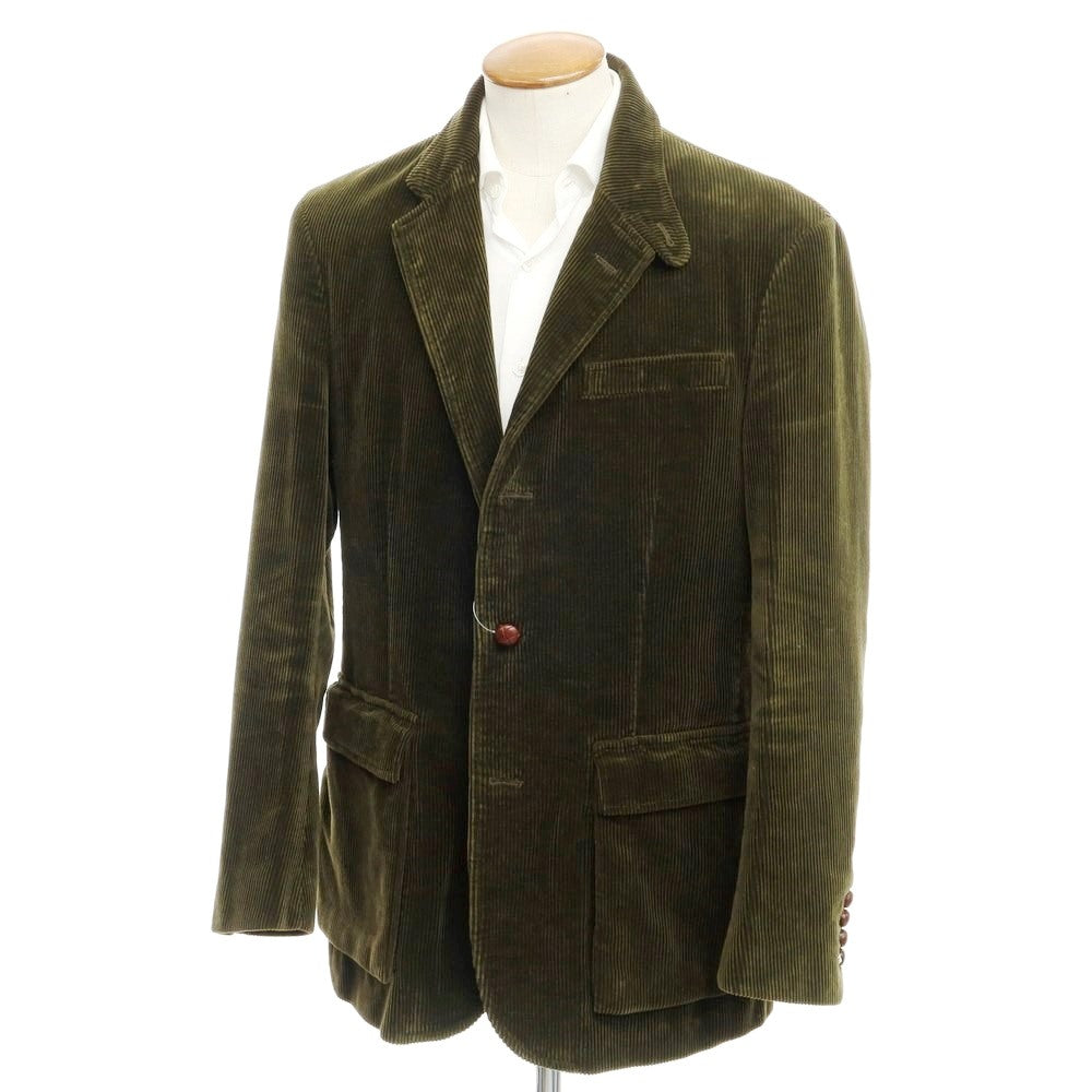 [Used] Polo Ralph Lauren Corduroy Casual Jacket Olive [Size M] [KAK] [A/W] [Condition Rank C] [Men&