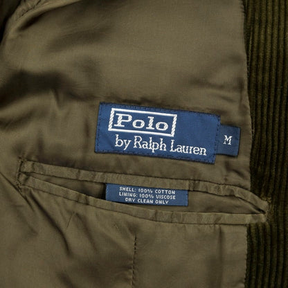 [Used] Polo Ralph Lauren Corduroy Casual Jacket Olive [Size M] [KAK] [A/W] [Condition Rank C] [Men&