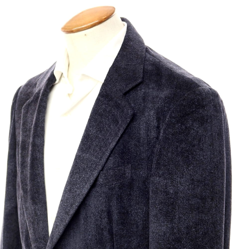 [Used] Giorgio Armani GIORGIO ARMANI Wool Acrylic Jersey Jacket Navy [Size 46] [NVY] [A/W] [Condition Rank B] ​​[Men&