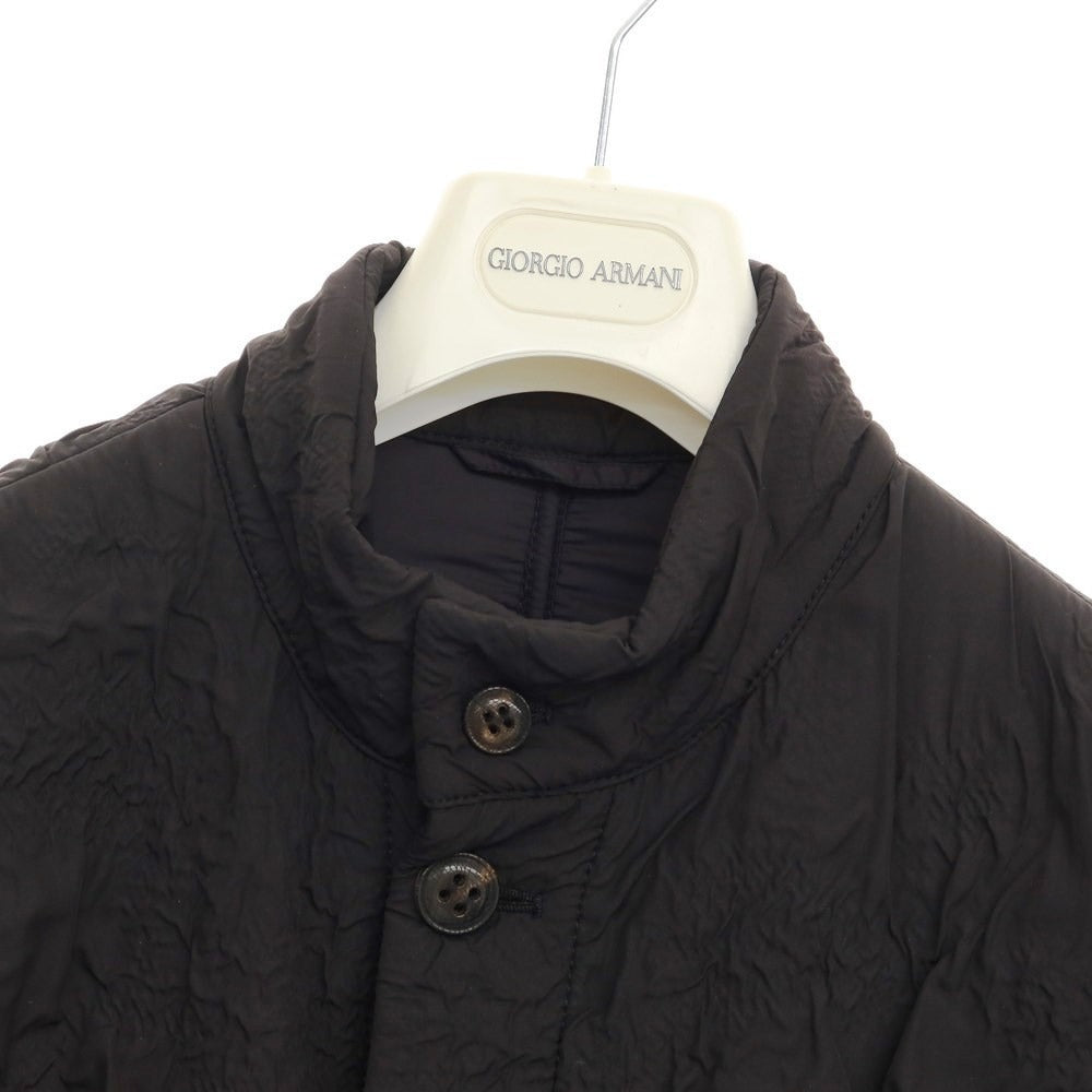 [Used] Giorgio Armani GIORGIO ARMANI Polyester acrylic padded blouson black [Size 50] [BLK] [A/W] [Condition rank B] ​​[Men&