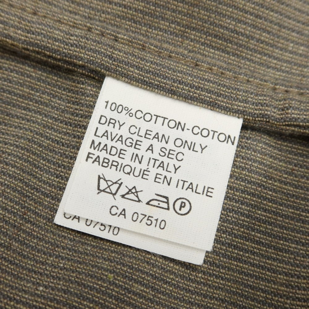 [Used] Armani Collezioni ARMANI COLLEZIONI Cotton Check 3B Casual Jacket Olive Brown [Size 38] [BRW] [A/W] [Condition Rank B] ​​[Men&