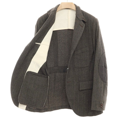 [Used] HAVERSACK Wool Nylon Herringbone 3B Casual Jacket Olive Brown x Black [Size L] [GRY] [A/W] [Condition Rank B] ​​[Men&