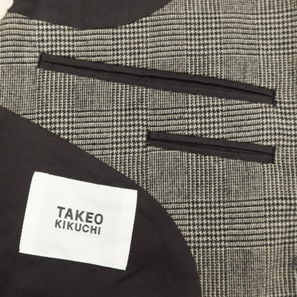 【中古】タケオキクチ TAKEO KIKUCHI カジュアルジャケット
 ブラックxアイボリー【サイズ4】【GRY】【A/W】【状態ランクA】【メンズ】
【778778】 BPD