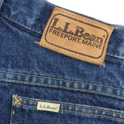 【中古】エルエルビーン L.L.Bean 80年代 デニムパンツ
 ブルー【サイズ30】【BLU】【A/W】【状態ランクC】【メンズ】
【778974】 BPD