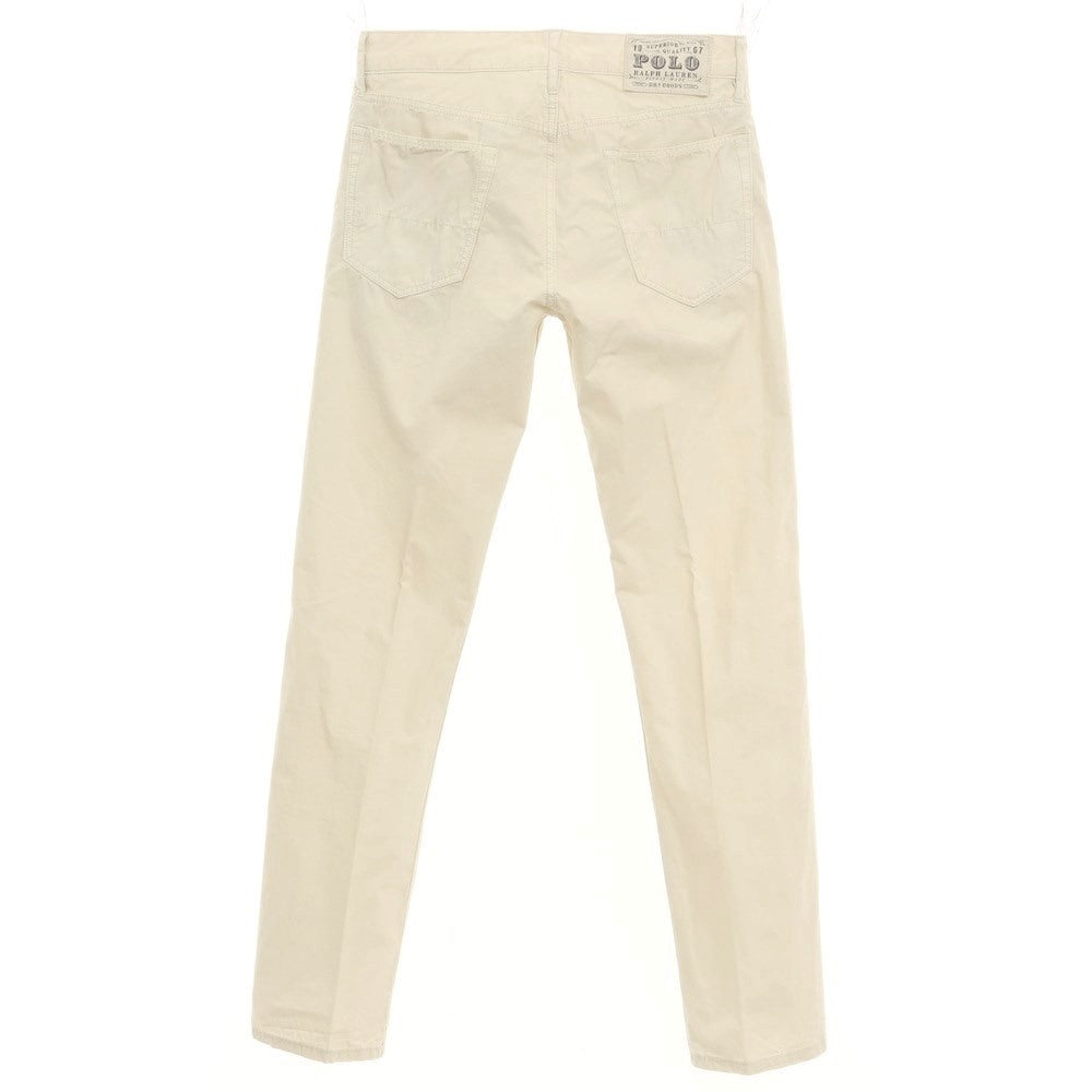 【中古】ポロ ラルフローレン Polo Ralph Lauren 5ポケットパンツ
 ベージュ【サイズ28】【BEI】【S/S】【状態ランクB】【メンズ】
【769684】 DPD