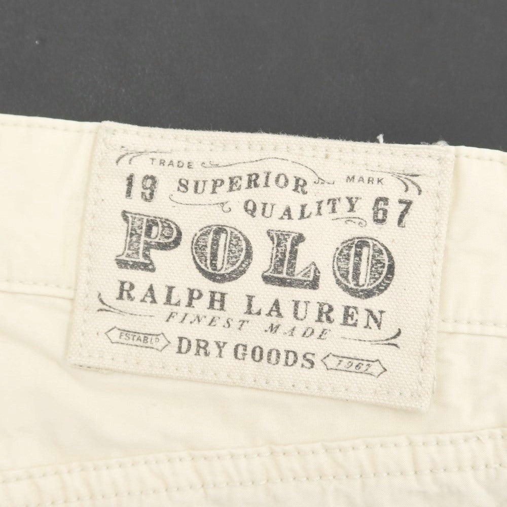 【中古】ポロ ラルフローレン Polo Ralph Lauren 5ポケットパンツ
 ベージュ【サイズ28】【BEI】【S/S】【状態ランクB】【メンズ】
【769684】 DPD