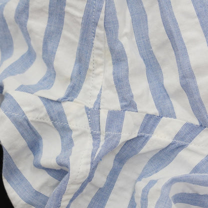 【中古】ハリス Harriss カジュアルシャツ
 ホワイトxブルー【サイズ40】【BLU】【S/S】【状態ランクD】【メンズ】
【769580】 CPD