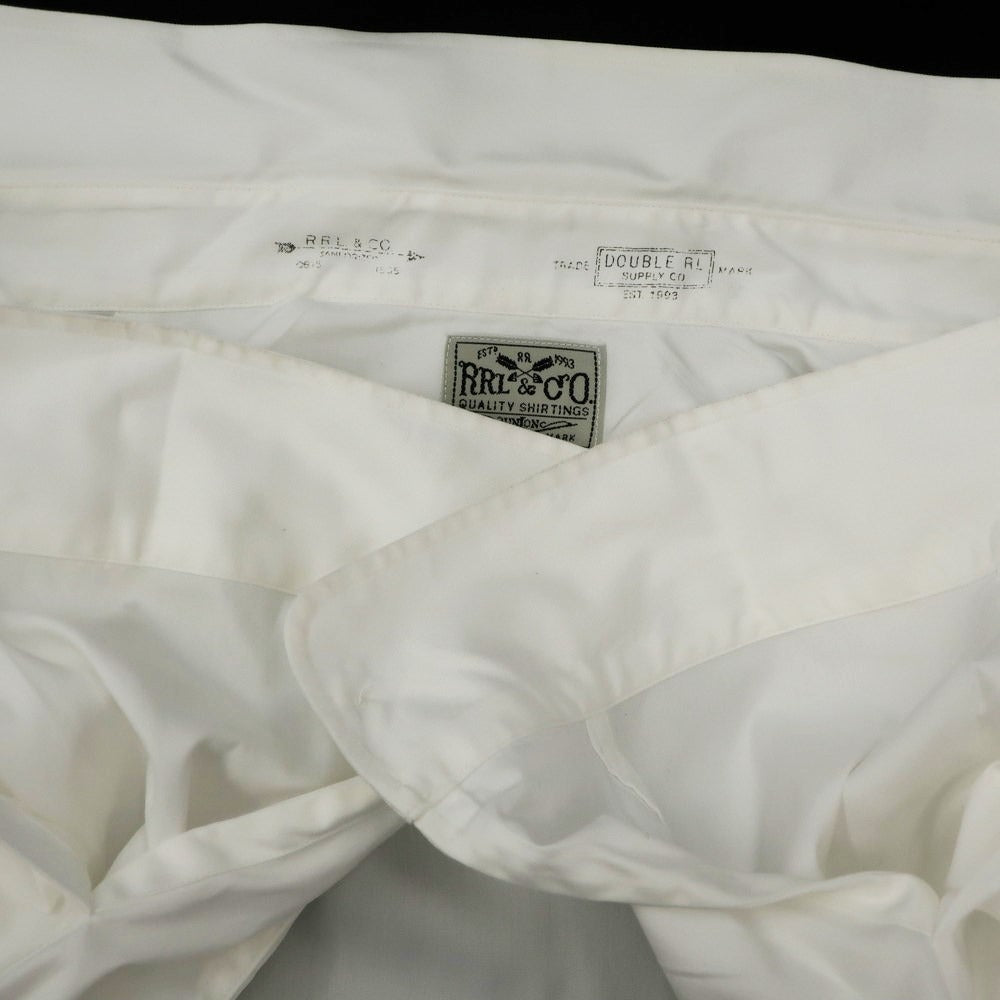 [Used] Double RL RRL DOUBLE RL Cotton Oxford Shirt Off White [Size M] [WHT] [S/S/A/W] [Condition Rank B] ​​[Men&