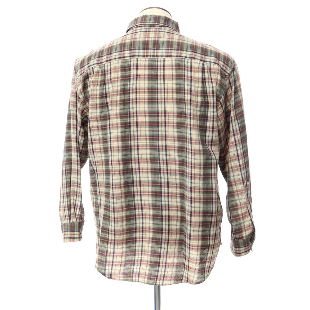 【中古】ペンドルトン PENDLETON ウール チェック ボタンダウン シャツ ベージュxダークオリーブ【サイズL】【BEI】【A/W】【状態ランクC】【メンズ】【768981】 APD
[EPD]