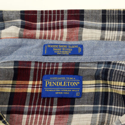 【中古】ペンドルトン PENDLETON コットン チェック 半袖BDシャツ オレンジxネイビーxイエロー【サイズL】【ORG】【A/W】【状態ランクB】【メンズ】【769578】
[DPD]