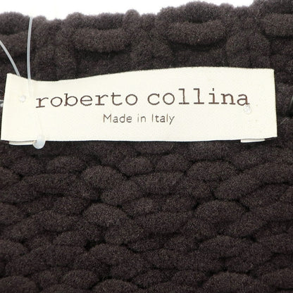 [Used] Roberto Collina ROBERTO COLLINA Low Gauge Microfiber Crew Neck Knit Dark Warm Gray [Size 50] [GRY] [A/W] [Condition Rank A] [Men&