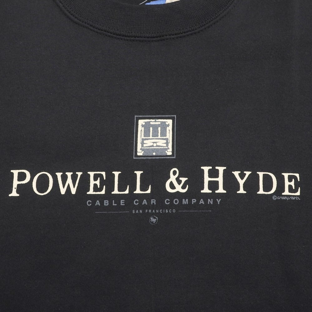 【中古】【未使用】クレイジーシャツ Crazy Shirts POWELL&amp;HYDE スウェット
 ブラック系【サイズM】【BLK】【A/W】【状態ランクS】【メンズ】
【778969】 BPD