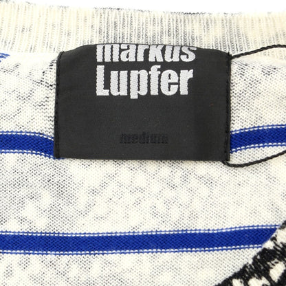 【中古】【未使用】マーカス ルーファー Markus Lupfer ハイゲージコットン クルーネックニット ブラックxオフホワイト【サイズM】【BLK】【S/S】【状態ランクS】【メンズ】【768976】 DPD
[EPD]