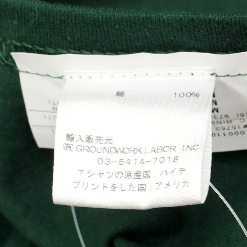 [Used] Champion Crew Neck Short Sleeve T-Shirt Green [Size M] [GRN] [S/S] [Condition Rank B] ​​[Men&