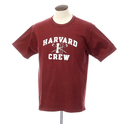 [Used] Champion College Crew Neck Short Sleeve T-Shirt Maroon [Size L] [RED] [S/S] [Condition Rank C] [Men&