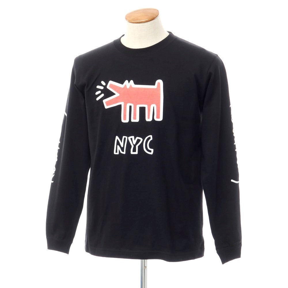 [Used] nouno Keith Haring Cotton Long Sleeve T-Shirt Black [Size M] [BLK] [S/S/A/W] [Condition Rank B] ​​[Men&