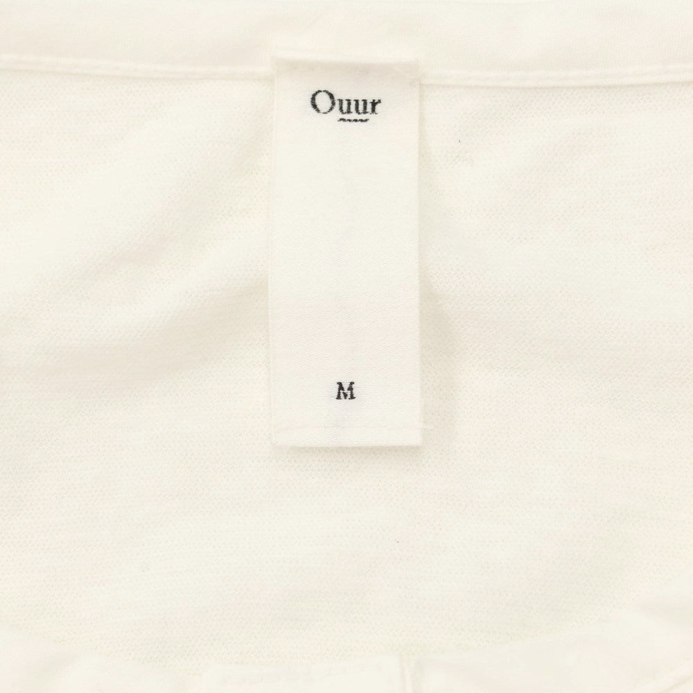 【中古】アウアー Ouur 半袖Ｔシャツ
 アイボリー【サイズM】【WHT】【S/S】【状態ランクB】【メンズ】
【769688】 DPD