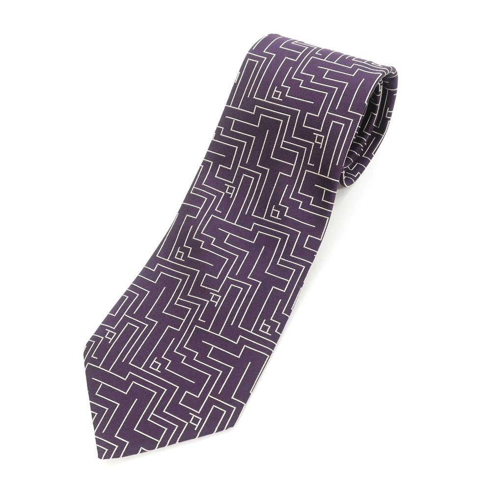 【中古】ラルフローレン パープルレーベル RalphLauren Collection Purple Label その他ネクタイ
 パープルxオフホワイト【サイズ-】【PUP】【S/S/A/W】【状態ランクB】【メンズ】
【768980】 APD