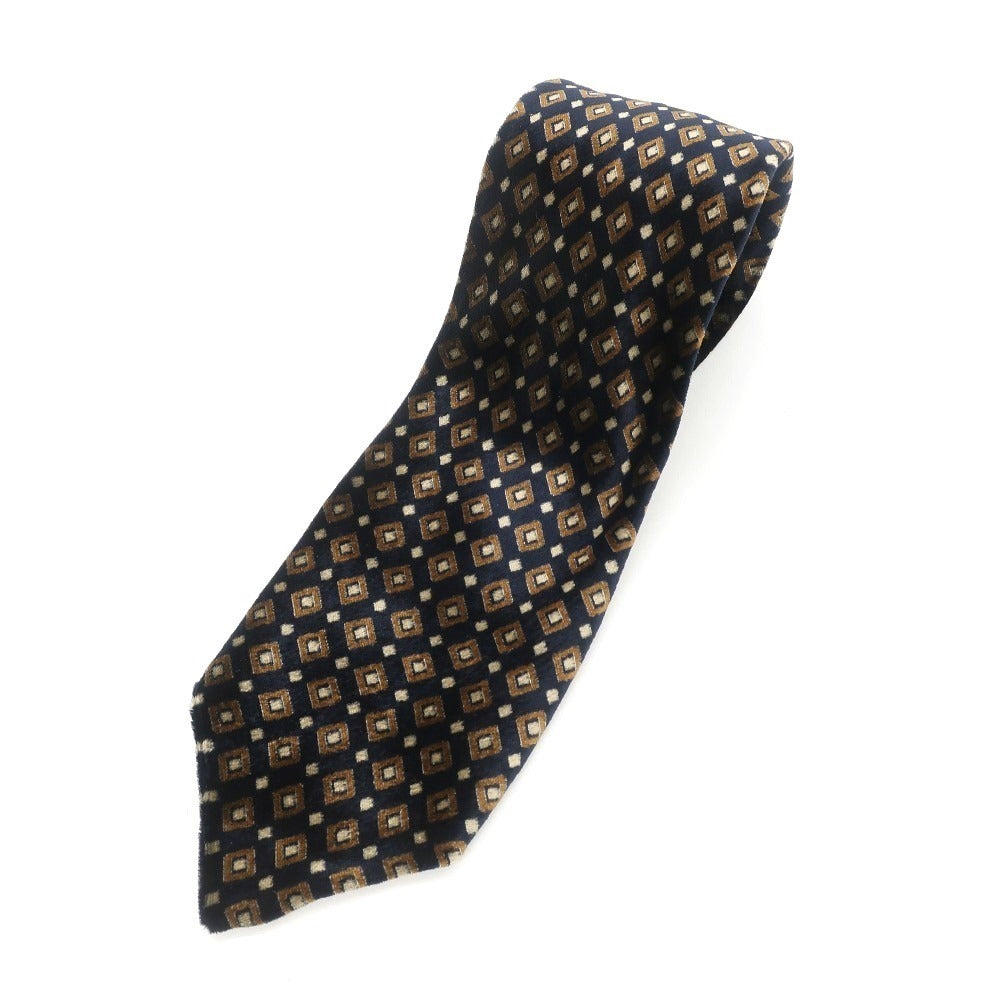 [Used] Giorgio Armani GIORGIO ARMANI small pattern tie
 Navy [Size -] [NVY] [A/W] [Condition Rank B] ​​[Men&