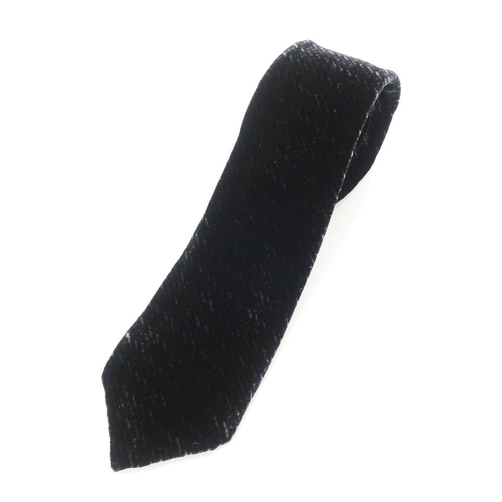 【中古】ジョルジオアルマーニ GIORGIO ARMANI 無地ネクタイ
 ブラックネイビーxブラック【サイズ－】【BLK】【A/W】【状態ランクB】【メンズ】
【778974】 BPD