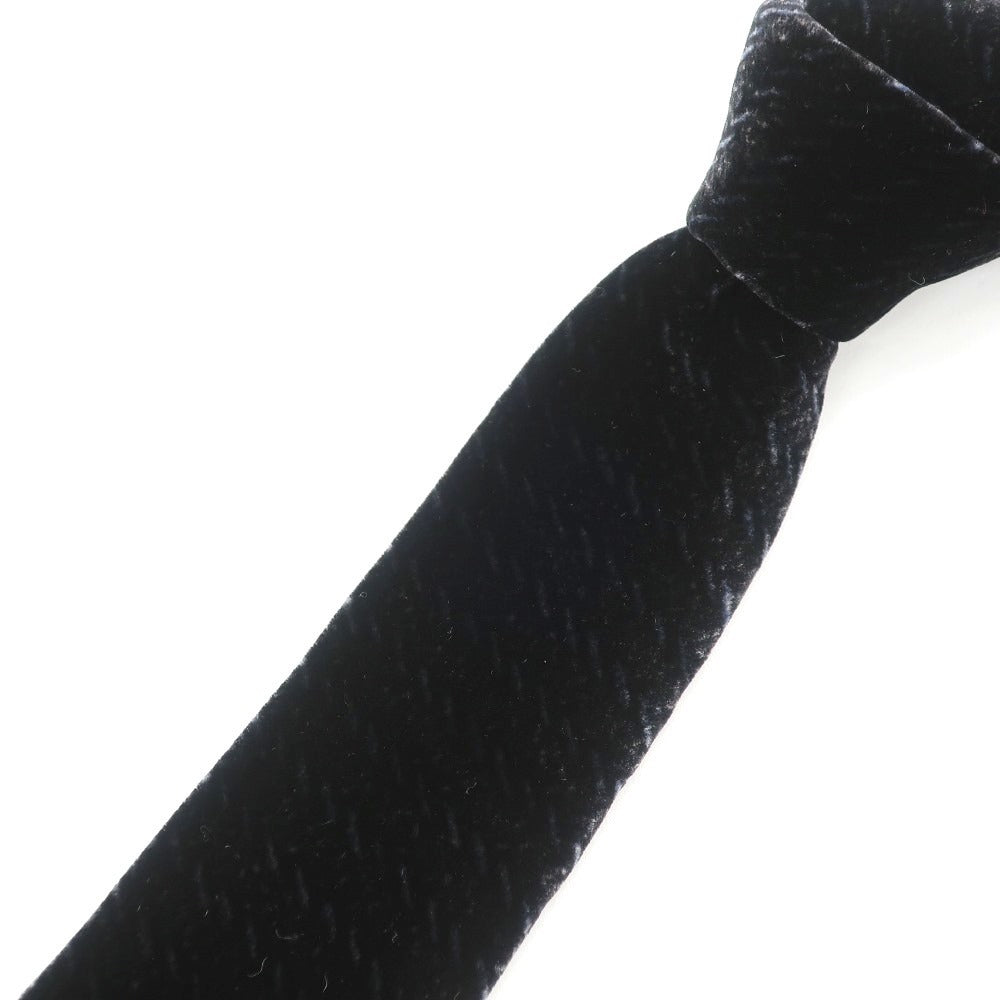 【中古】ジョルジオアルマーニ GIORGIO ARMANI 無地ネクタイ
 ブラックネイビーxブラック【サイズ－】【BLK】【A/W】【状態ランクB】【メンズ】
【778974】 BPD