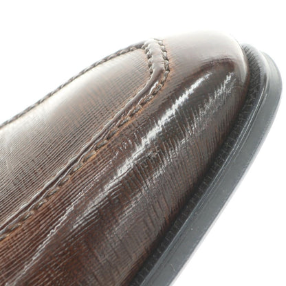 [Used] [Unused] LOBBS Embossed Calf Double Monk Dress Shoes Brown [Size 42] [BRW] [S/S/A/W] [Condition Rank S] [Men&
