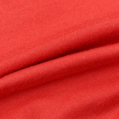 [Used] Drumohr High Gauge Wool V-Neck Knit Red [Size 48] [RED] [S/S] [Condition Rank A] [Men&