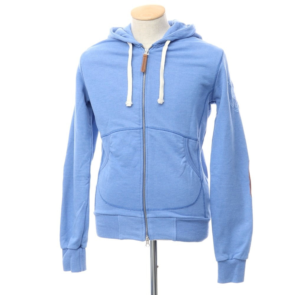 【中古】ハイドロゲン HYDROGEN スウェット ジップアップパーカー ライトブルー【サイズM】【BLU】【S/S】【状態ランクB】【メンズ】【768975】 DPD